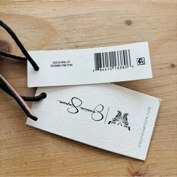 Jessica Simpson Blush Pink Women's Long Zipper Wallet Wristlet JS250009 - Picture 5 of 8